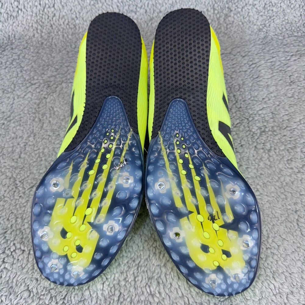 New Balance Racing Shoes MMD500Y7 Men Size 11 Neon Green Lace Up Spikes Track - Picture 5 of 14